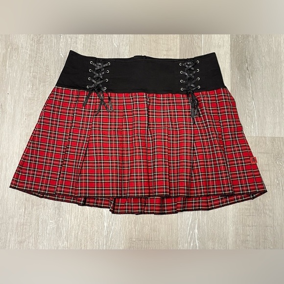 Tripp nyc Dresses & Skirts - Tripp NYC Pleated Mini Plaid Skirt Size 20